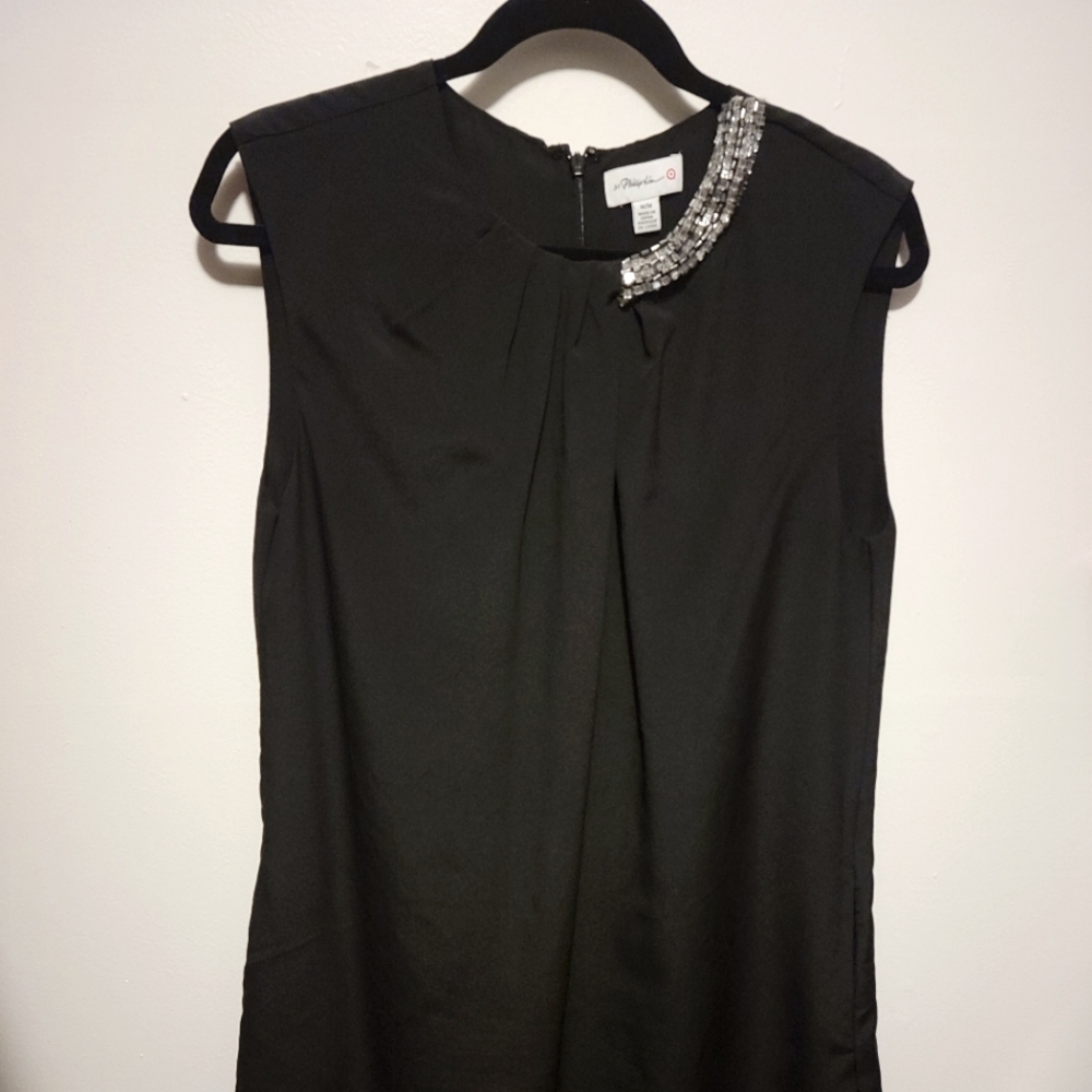3.1 Phillip Lim black sleeveless cocktail dress